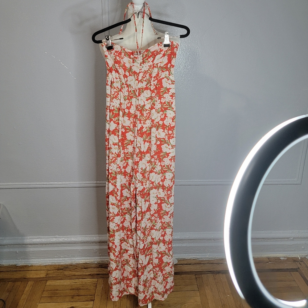 American Eagle Flowered Jumpsuit